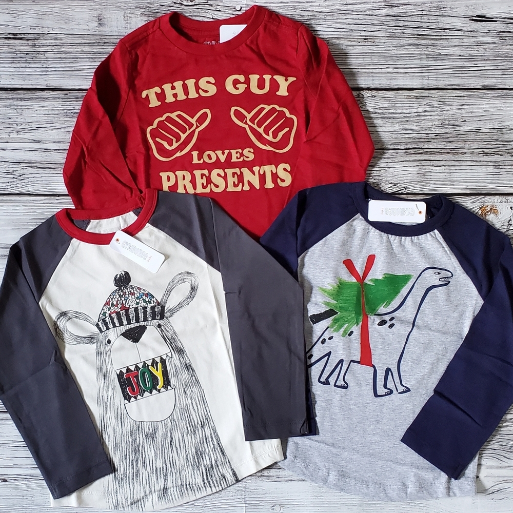 Gymboree Boys Holiday Christmas Bundle Size 3T NWT